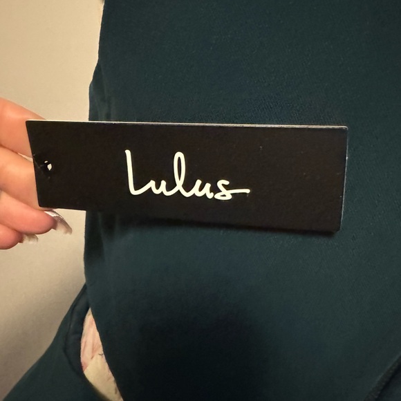 Green Lulus dress - Picture 5 of 5